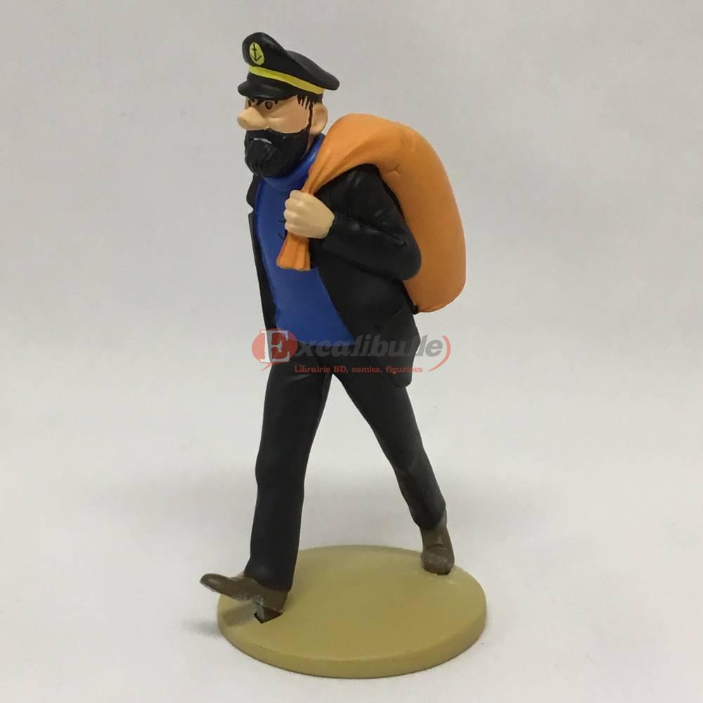 Haddock en route 13cm - Figurine BD - Tintin