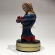 Buste Carol Danvers superhéroïne Marvel - Statuette résine - profill