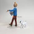 Tintin du musée imaginaire - Statuette 26 cm en résine - Moulinsart-1
