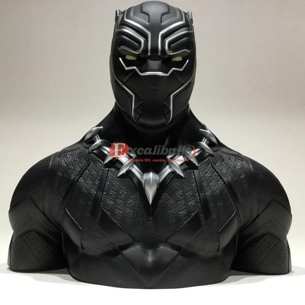 Buste Black Panther en PVC imaginé par Jack Kirby - statuette Marvel