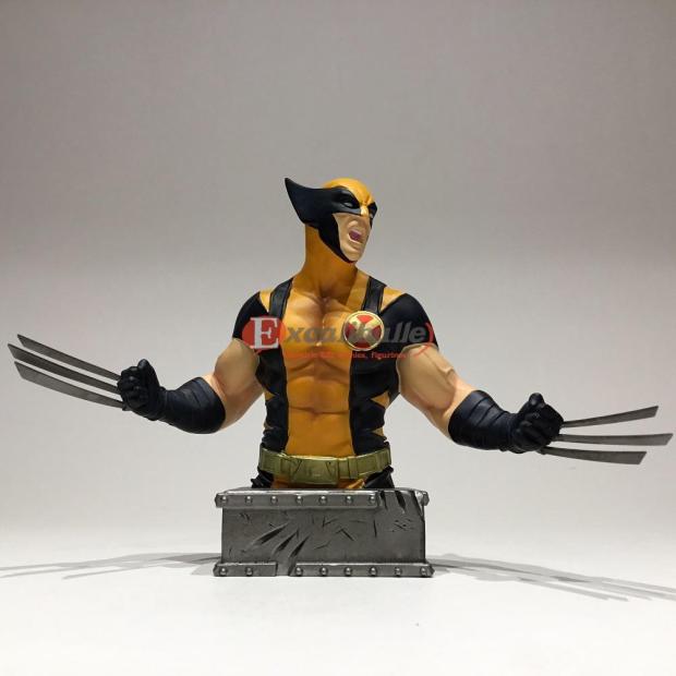 Buste Wolverine le X-men d'après Cassaday - Statuette 18 cm en résine