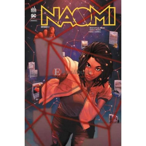 Naomi sur les traces de Superman par Bendis et Campbell chez Urban Comics - couverture