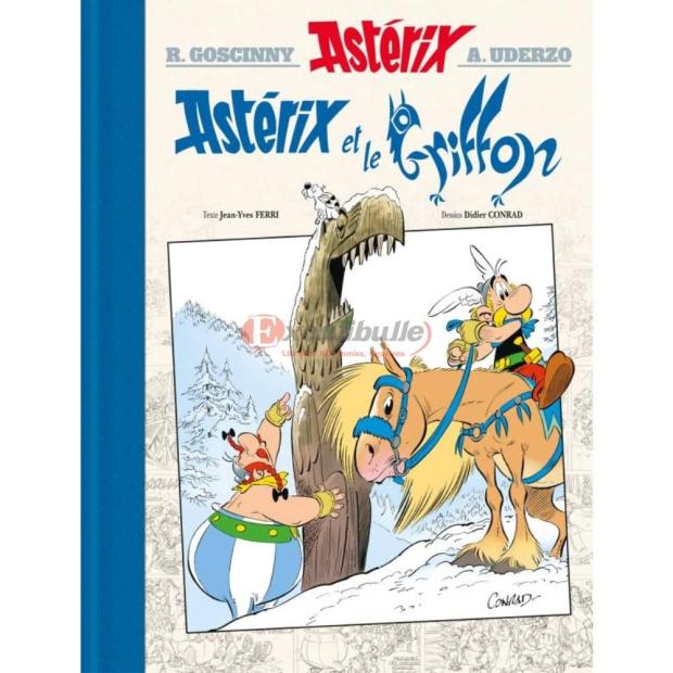 Astérix Tome 39 (et le griffon) de Ferry et Conrad - couverture