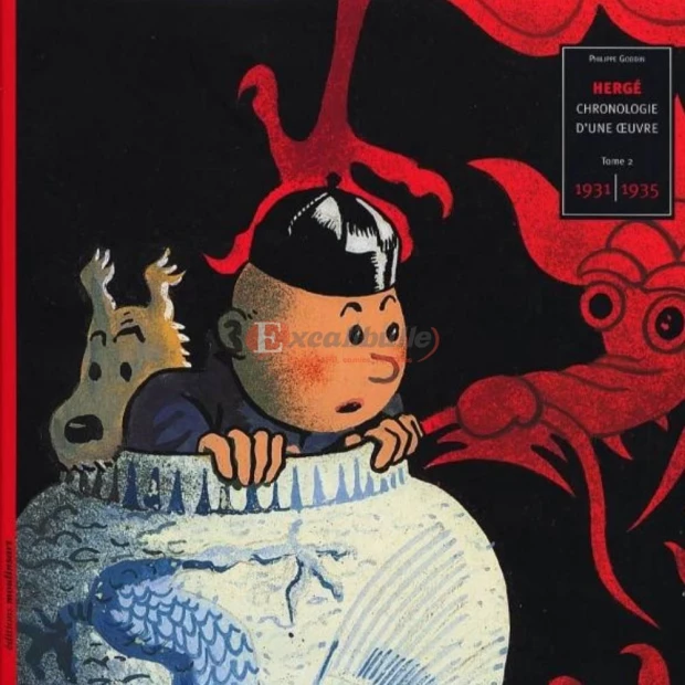 Chronologie d'une oeuvre 1931 / 1935 - Goddin - Tintin et Milou - couverture