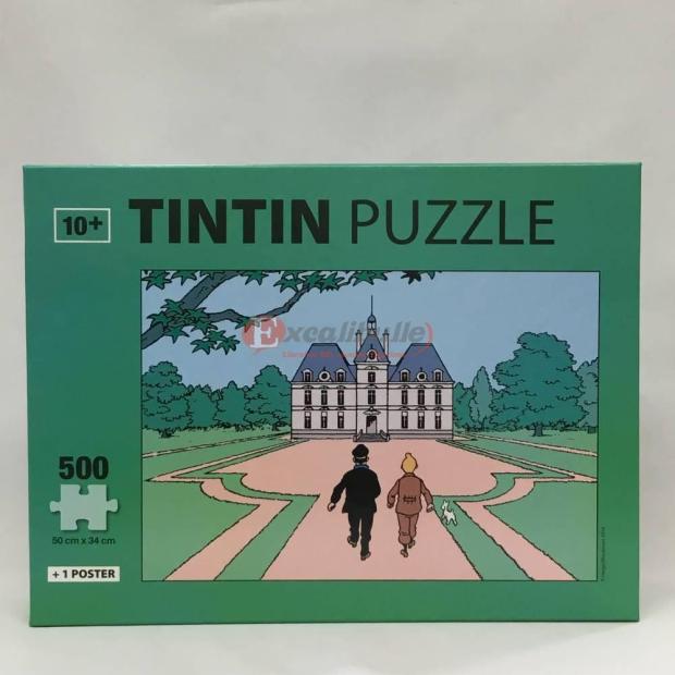 Puzzle, chateau de Haddock à Moulinsart des éditions Moulinsart