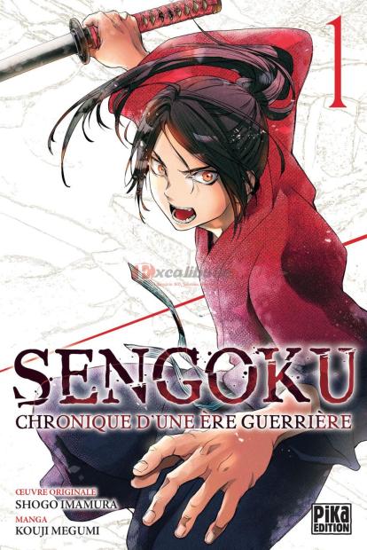 Aventure historique - Manga Sengoku - couverture