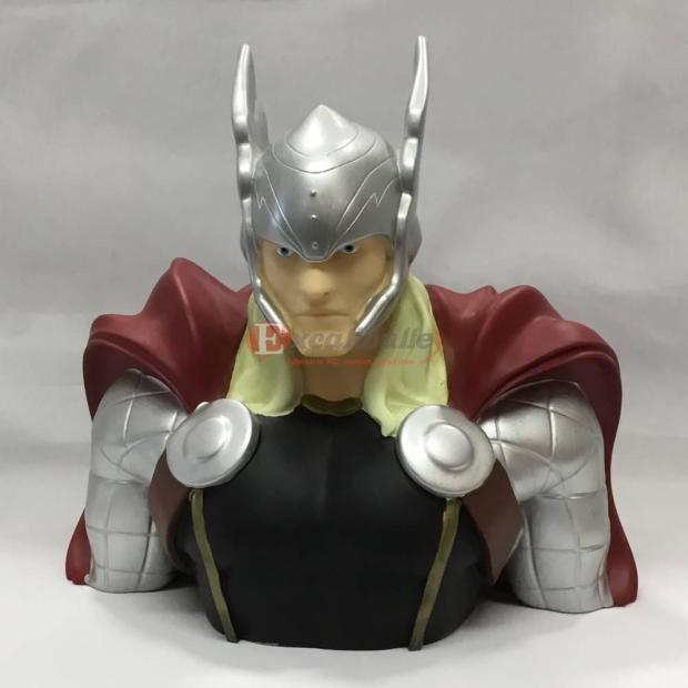 Buste Thor en PVC - statuette tirelire - Marvel comics