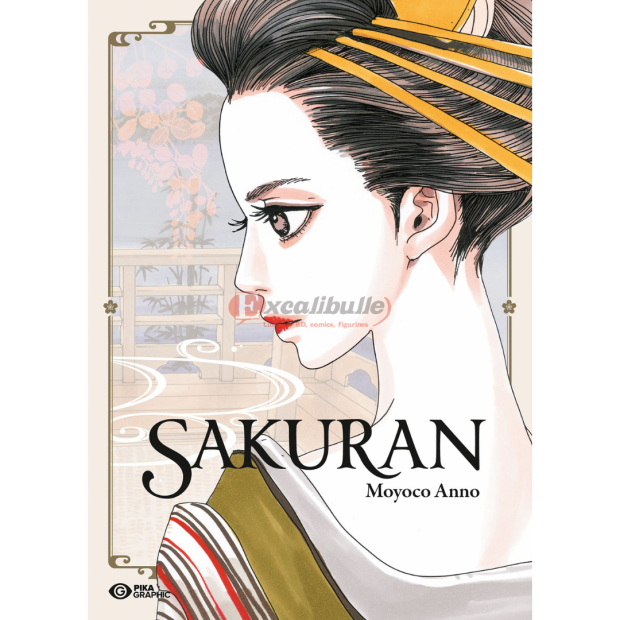 Découvrez les dessous de la vie des courtisanes  - Manga Sakuran - couverture